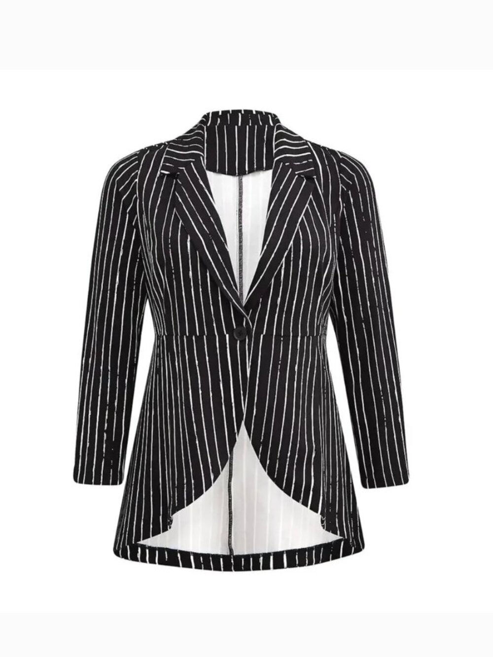 🎃🖤 Torrid Disney Nightmare Before Christmas Jack Skellington Cosplay Blazer 🖤